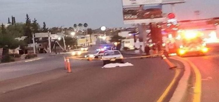 Muere hombre atropellado por taxista en Nogales Muere hombre atropellado por taxista en Nogales