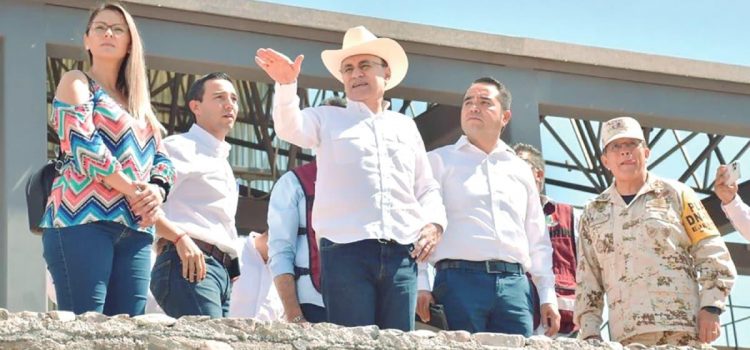 Nogales tendrá presa informo Alfonso Durazo