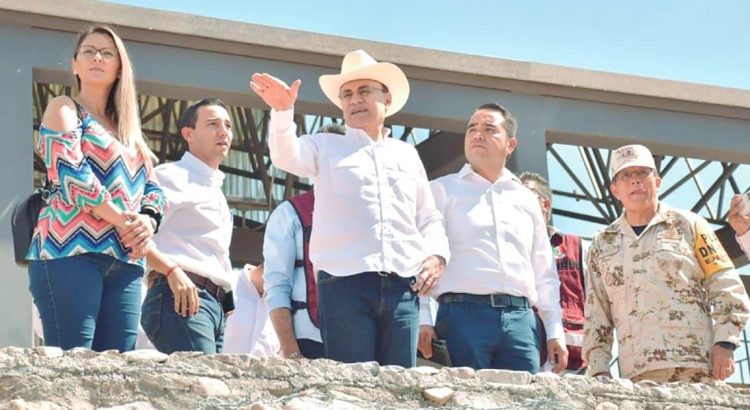 Nogales tendrá presa informo Alfonso Durazo