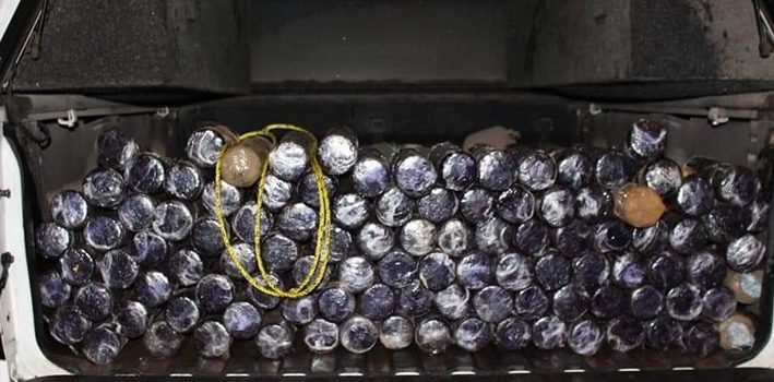 Decomisan droga que iba dentro de un tren en Nogales