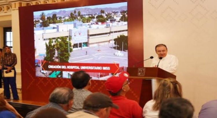 Alfonso Durazo anuncia Hospital Universitario en Sonora