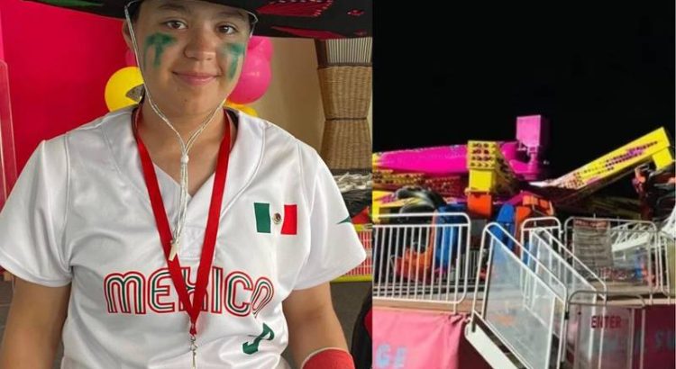 Softbolista Xiomara Félix, reportada como delicada tras accidente en juego mecánico en Nogales