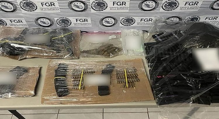 Aseguran droga, cartuchos y cargadores en Nogales