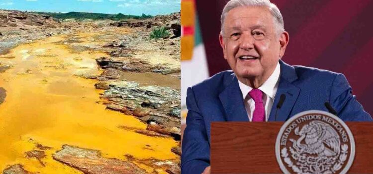 Daños siguen en Río Sonora por contaminación de Grupo México: AMLO