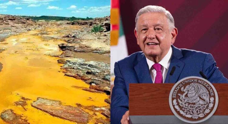 Daños siguen en Río Sonora por contaminación de Grupo México: AMLO