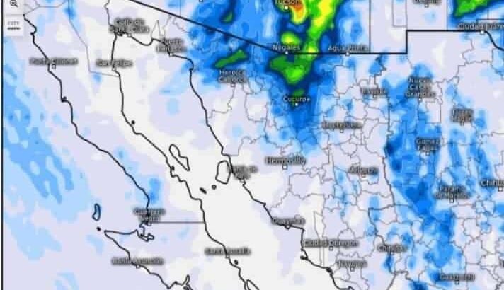 Se pronostica un frente frío para Sonora el próximo fin de semana