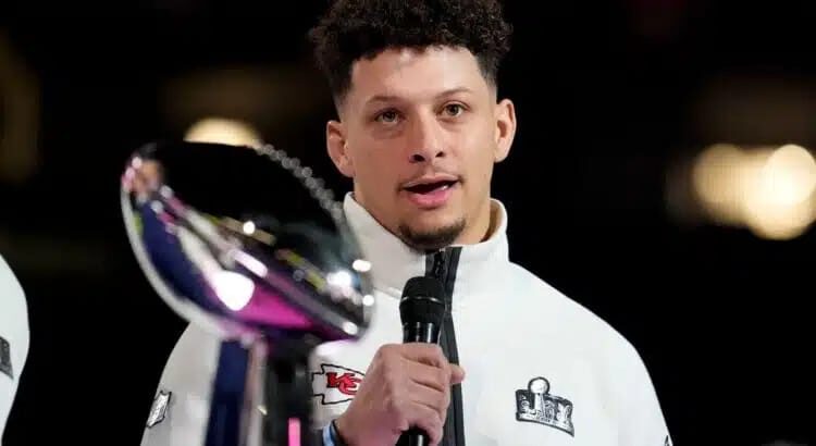 Así reaccionó Mahomes a la asistencia de Trump al Super Bowl LIX