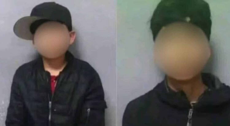 Detienen a dos menores por agredir con arma de fuego y un machete a un hombre, en Sonora