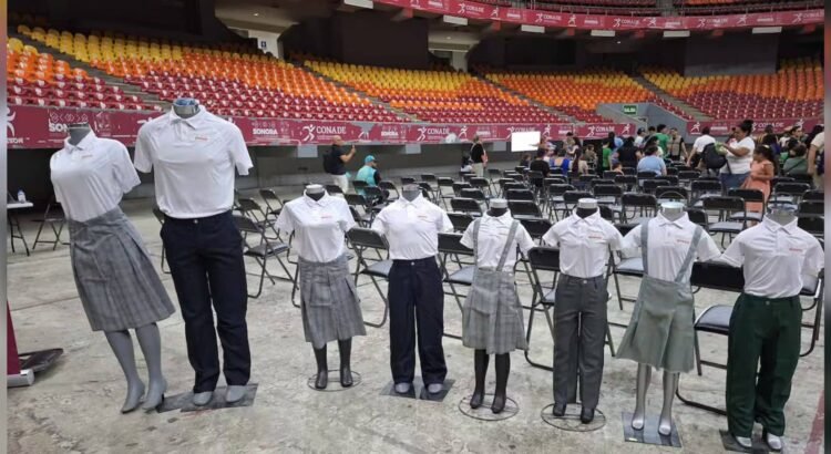 Entrega de uniformes para educación básica en Sonora empezará en mayo