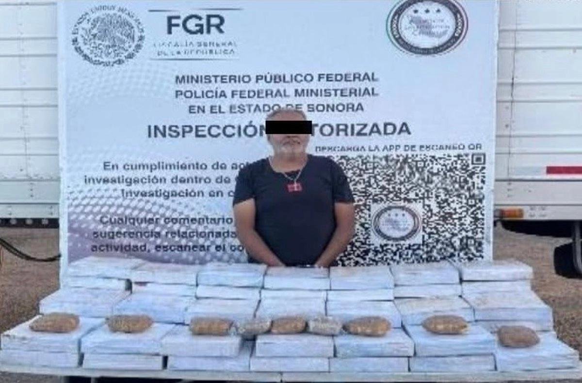 Aseguran 100 kilos de metanfetamina durante operativo en Caborca