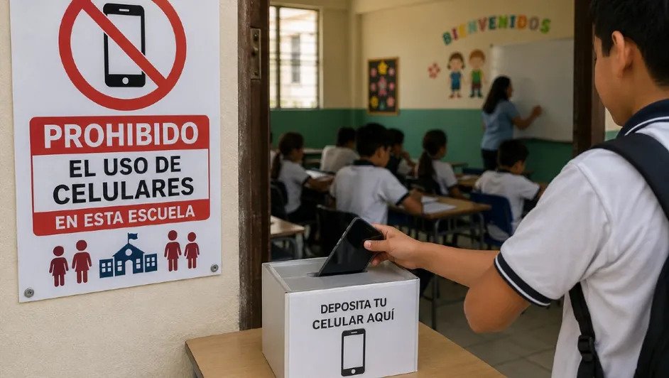 Regularán el uso de celular en escuelas de Nogales