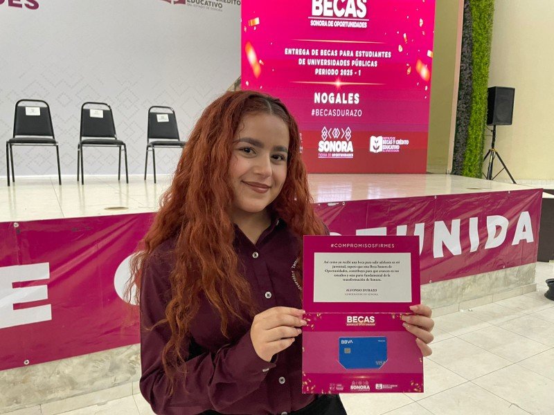 Nogales aumenta al doble la inversión de becas estudiantiles